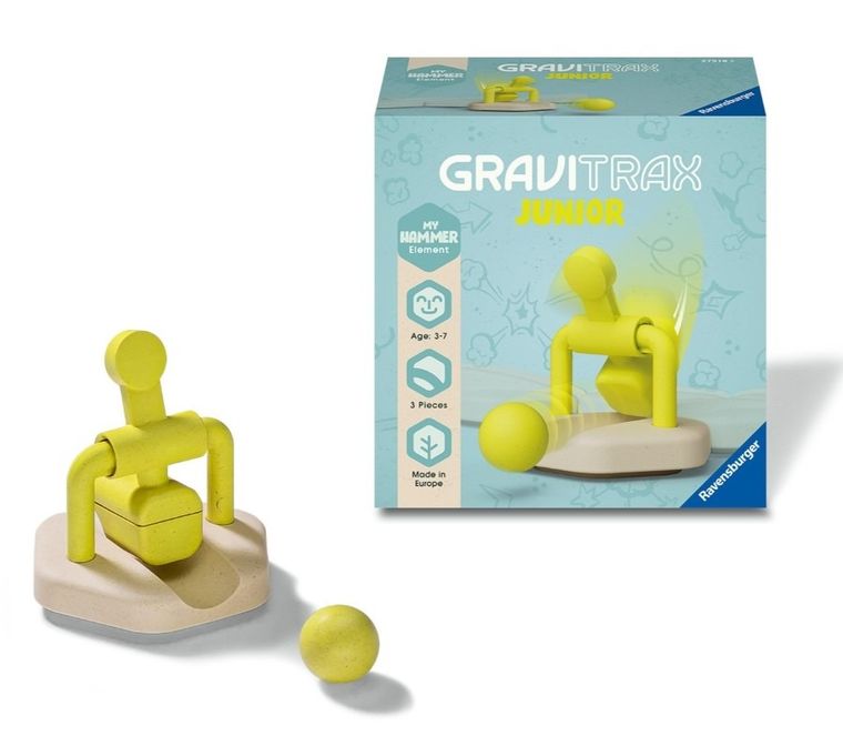 Ravensburger, GraviTrax Junior, Młotek, zestaw uzupełniający
