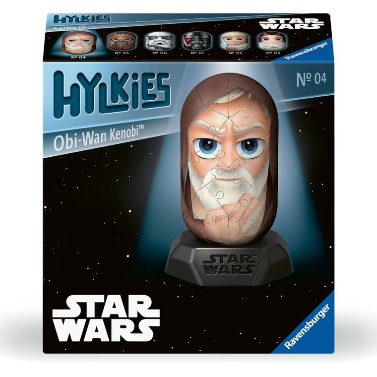 Ravensburger, Hylkies, Obi-Wan Kenobi, puzzle 3D, 56 elementów