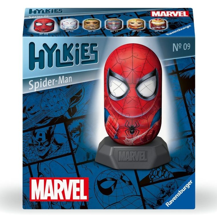 Ravensburger, Hylkies, Spider-Man, puzzle 3D, 56 elementów