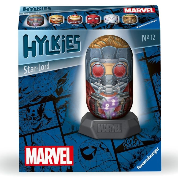 Ravensburger, Hylkies, Star-Lord, puzzle 3D, 56 elementów