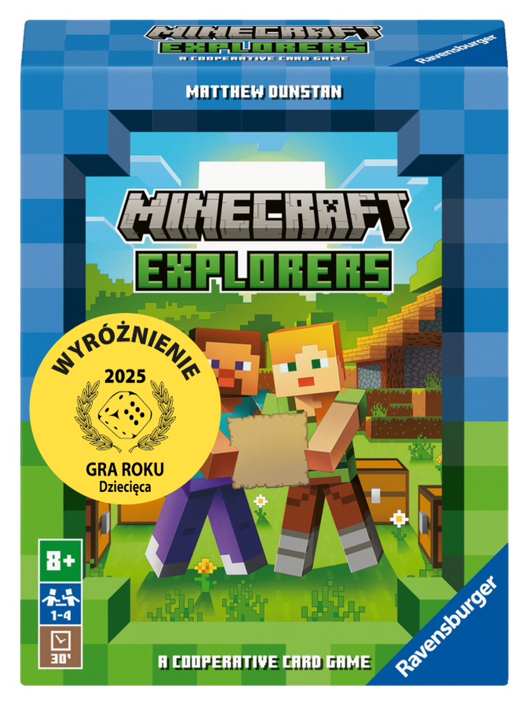 Ravensburger, Minecraft, Explorers, gra karciana