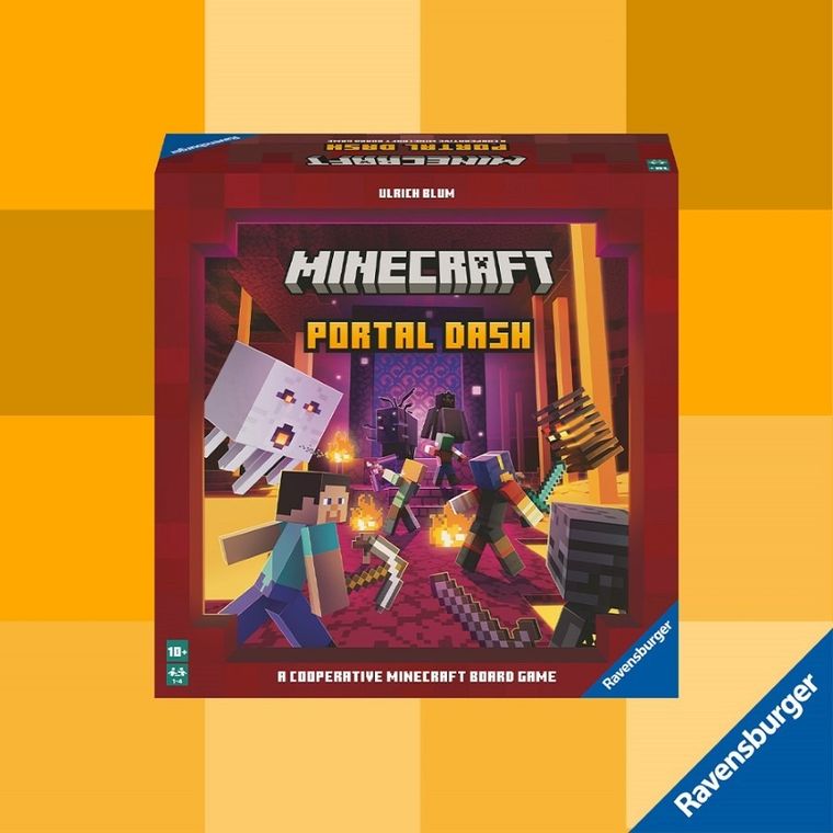 Ravensburger, Minecraft, Portal Dash, gra kooperacyjna