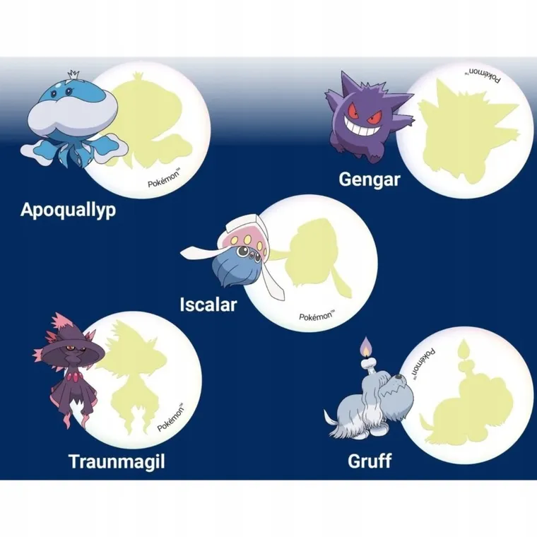 Ravensburger, Pokemon, Labyrinth, gra familijna, świecąca w ciemności