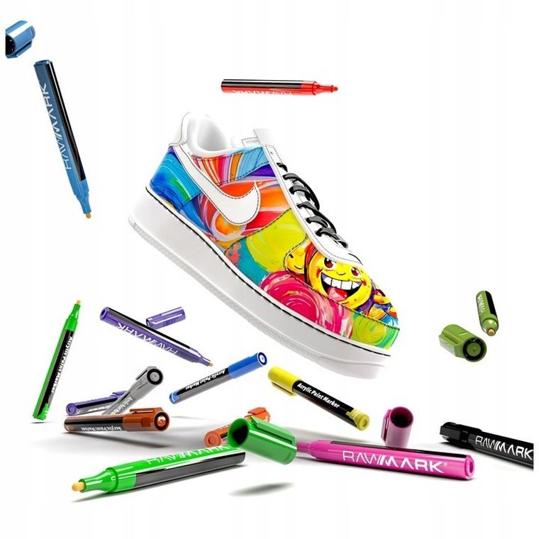 Rawmark, markery akrylowe, 12 szt.