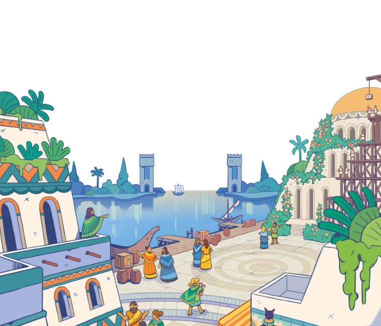 Rebel, 7 Cudów Świata: gra kościana