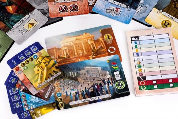 Rebel, 7 Cudów Świata: Pojedynek - Panteon, dodatek do gry