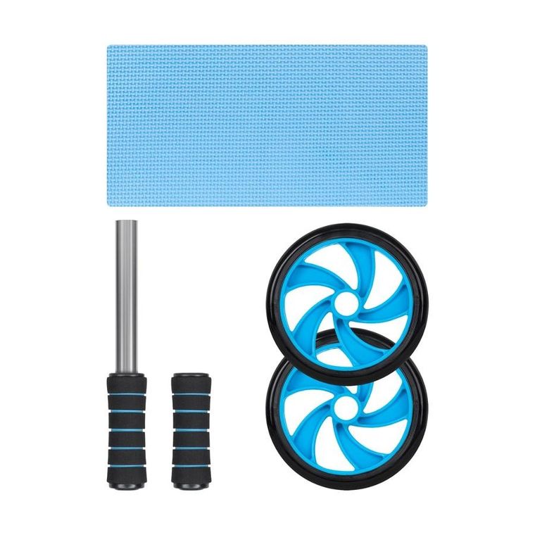 Rebel Active, kółko podwójne, roller do ćwiczeń mięśni brzucha, AB-2 RBA-3061