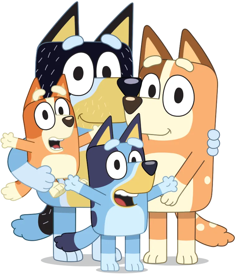 Rebel, Dobble, Bluey, gra familijna