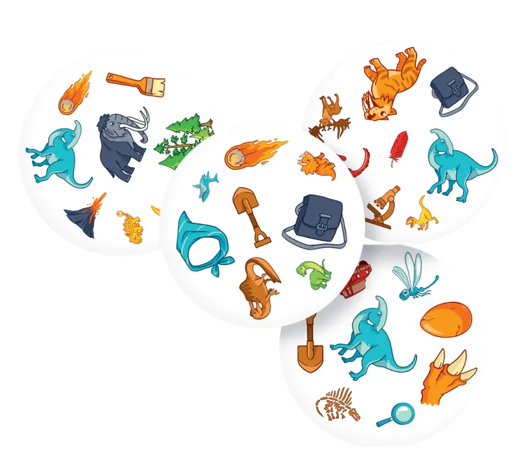 Rebel, Dobble, Dinozaury, gra familijna