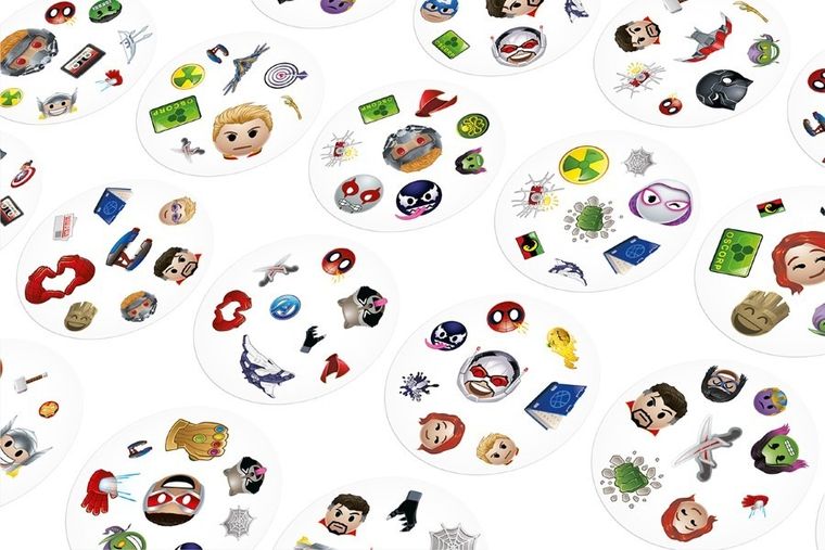 Rebel, Dobble, Marvel Emoji, gra familijna