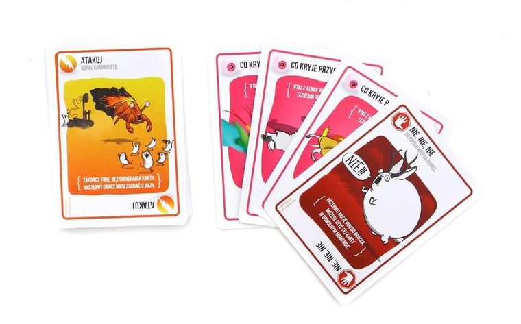 Rebel, Eksplodujące Kotki, gra towarzyska