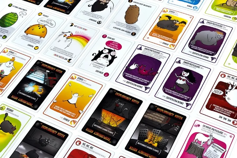 Rebel, Eksplodujące Kotki: Imprezka, cicha wersja, gra towarzyska