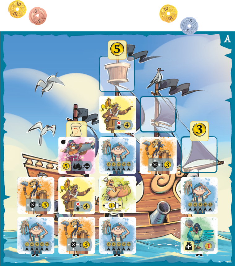 Rebel, Kapitan Flip, gra familijna