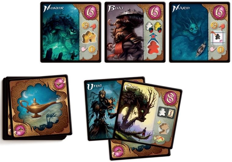 Rebel, Pięć Klanów: Dżiny Naqali, gra strategiczna