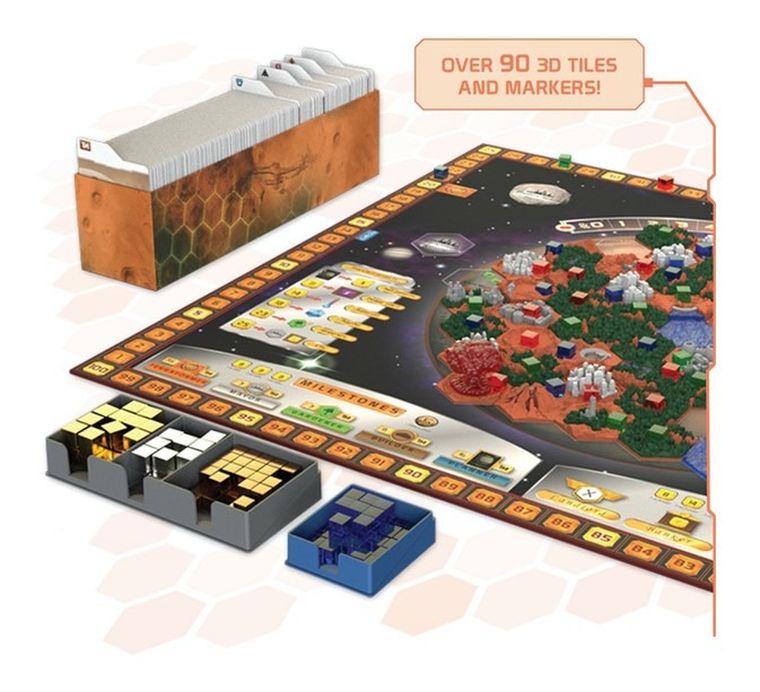 Rebel, Terraformacja Marsa: Big Storage Box + elementy 3D, dodatek do gry