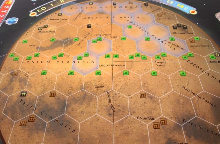 Rebel, Terraformacja Marsa: Hellas i Elysium, gra strategiczna