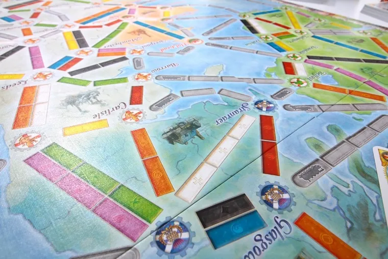 Rebel, Wsiąść do Pociągu: Zjednoczone Królestwo, Pensylwania, dodatek, gra familijna