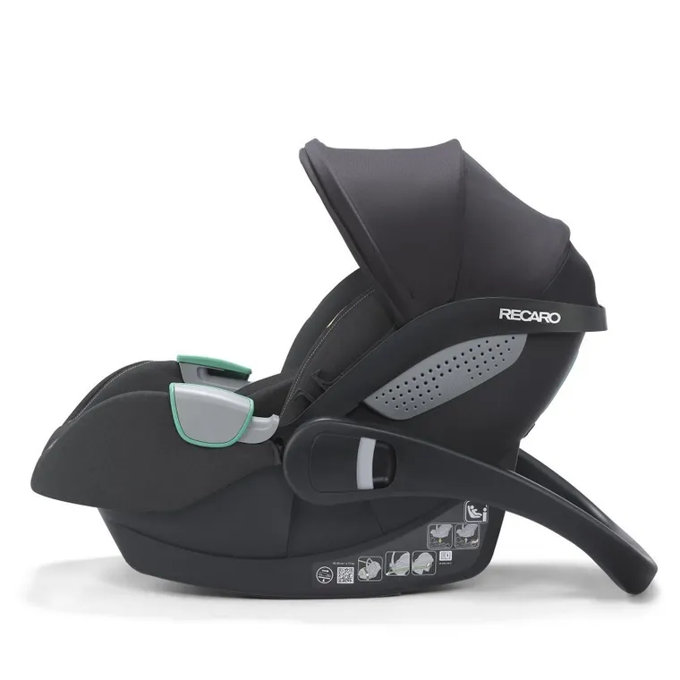 Recaro, Avan, I-size, fotelik samochodowy, Fibre Black, 40-83 cm