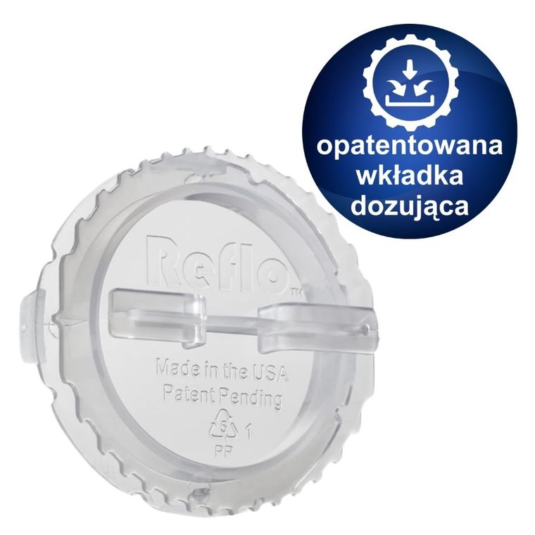 Reflo, kubek do nauki picia, zielony, 280 ml