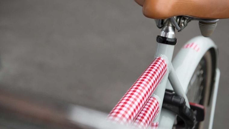 Remember, kolorowe naklejki na rower, Marie, 300 cm