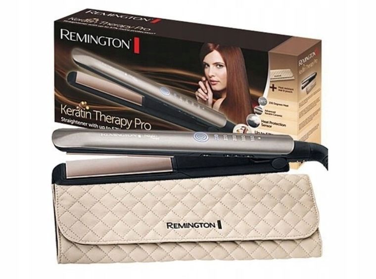 Remington, prostownica do włosów, Keratin Therapy S8590