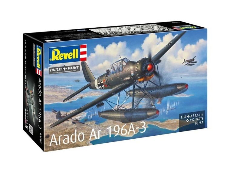 Revell, Arado Ar196A-3, model do składania, 1:32