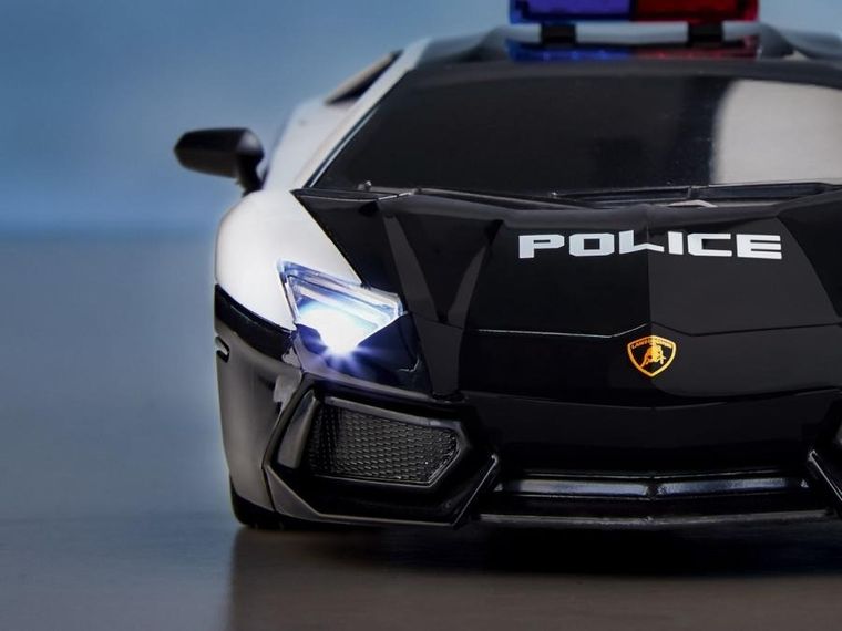 Revell Controll, Scale Car, Lamborghini Aventador, pojazd policyjny zdalnie sterowany, 24664