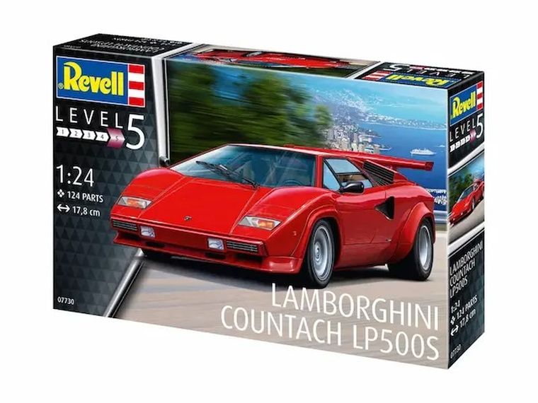 Revell, Lamborghini Countach LP500, model do składania, 1:24