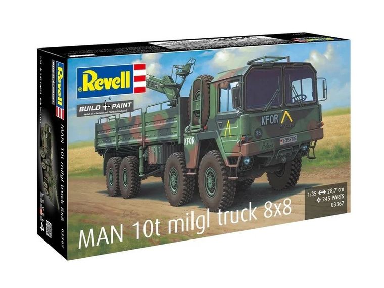 Revell, Man 10t milgl 88, model pojazdu do składania, 1:35