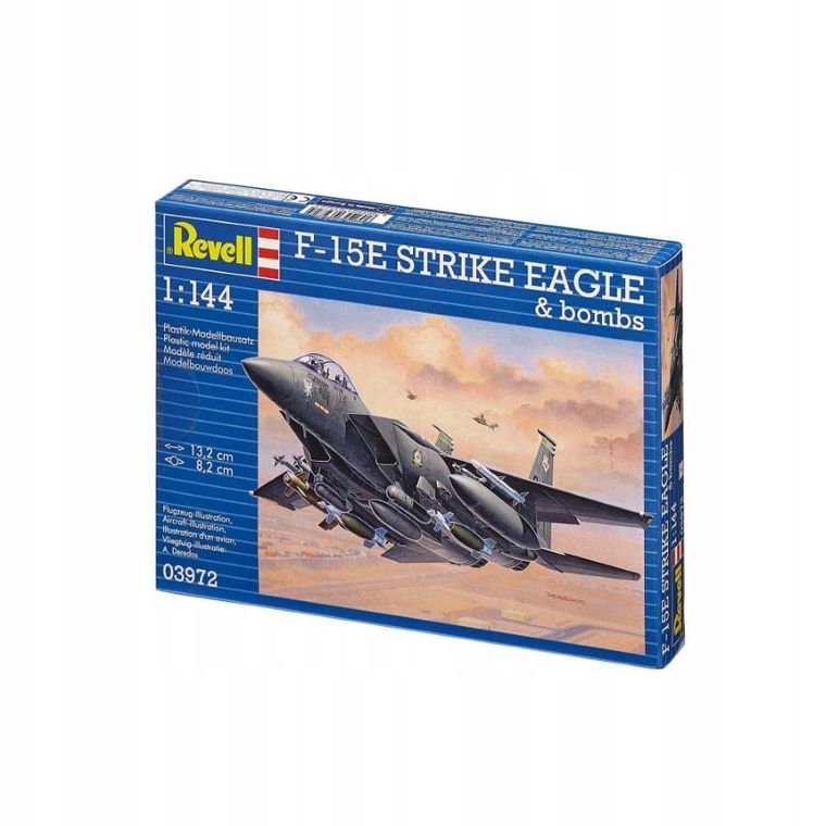Revell, Samolot F-15E Strike Eagle & Bombs, model do sklejania