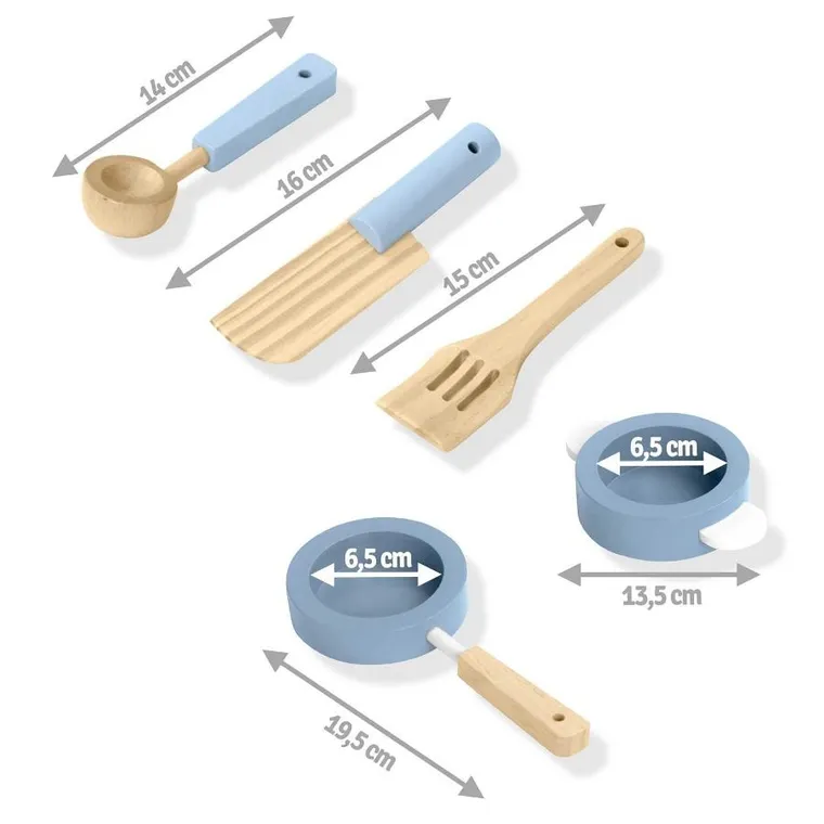 Ricokids, drewniana kuchnia dla dzieci, interaktywna