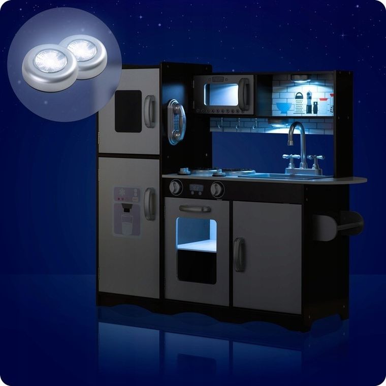 Ricokids, drewniana kuchnia do zabawy, 92-30-82,5 cm