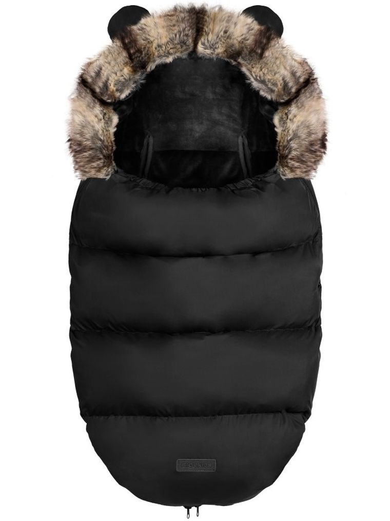 Ricokids, Elmi, śpiworek do wózka, 4w1, czarny