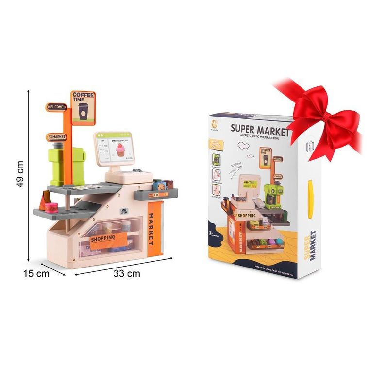 Ricokids, interaktywna kasa sklepowa, zestaw z akcesoriami