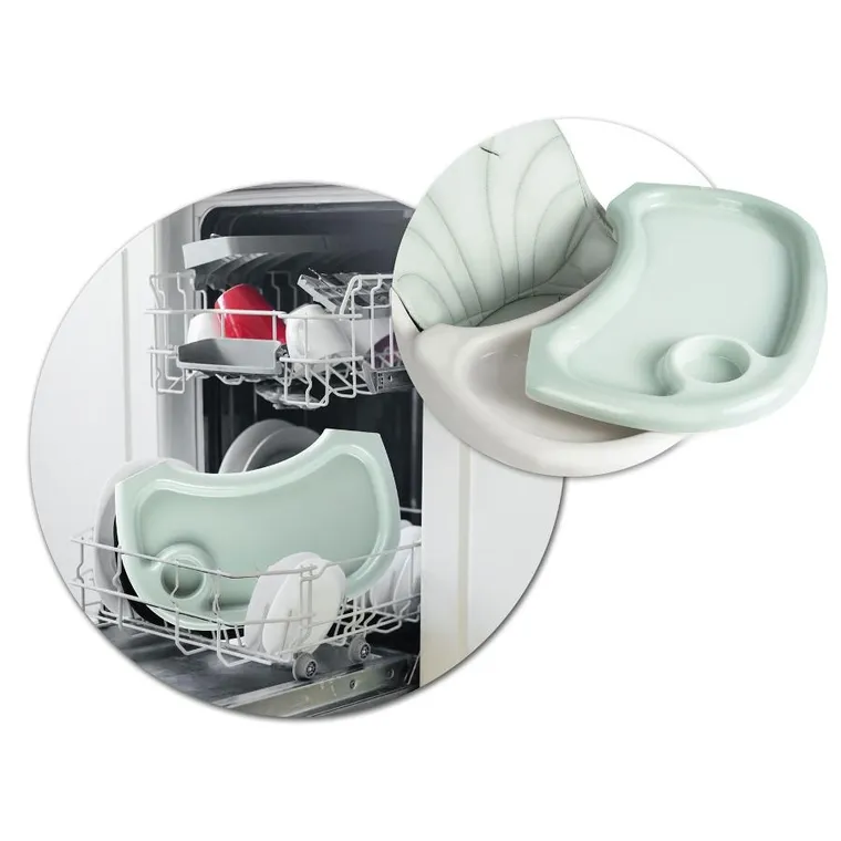 Ricokids, Milo, krzesełko do karmienia ze stolikiem, zielone