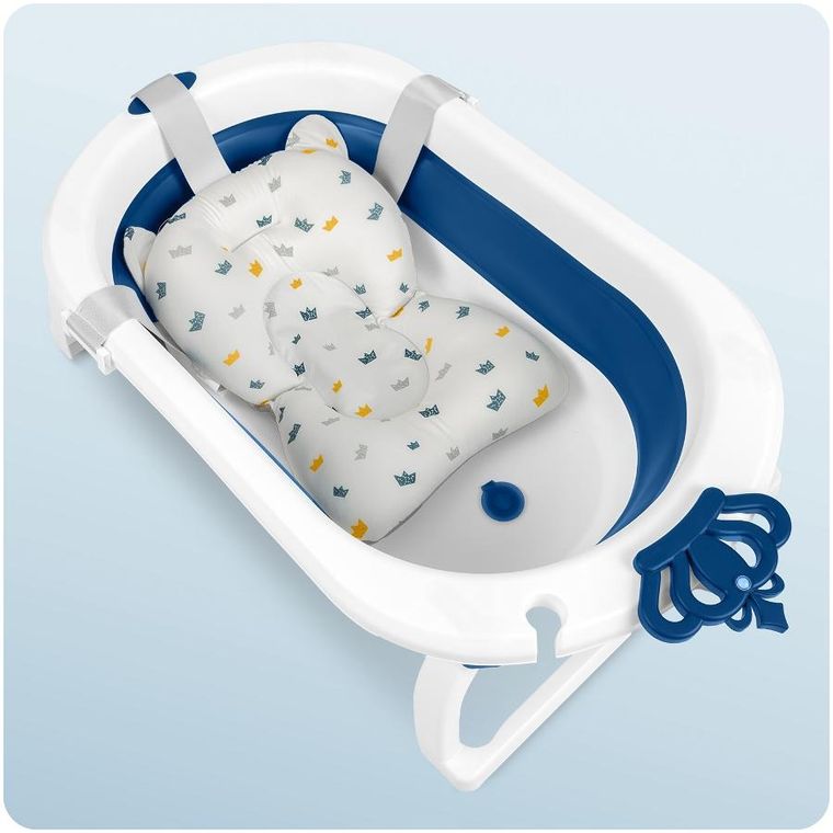 Ricokids, RK-286, wanienka składana z wkładką, biało-niebieska