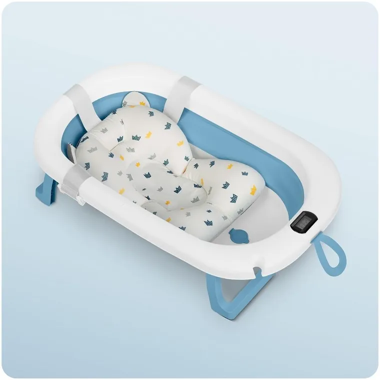 Ricokids, RK-287, wanienka składana z termometrem i wkładką, biało-niebieska