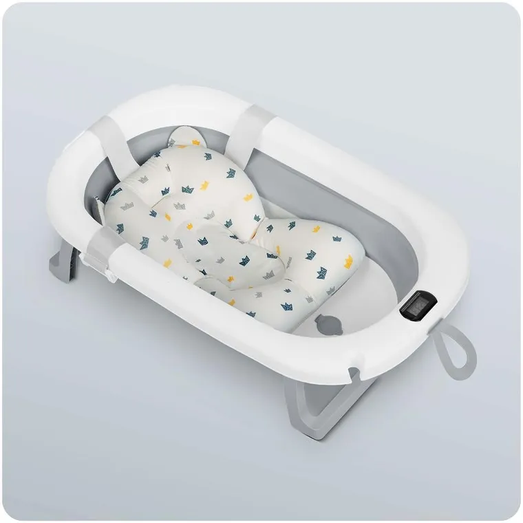 Ricokids, RK-287, wanienka składana z termometrem i wkładką, biało-szara