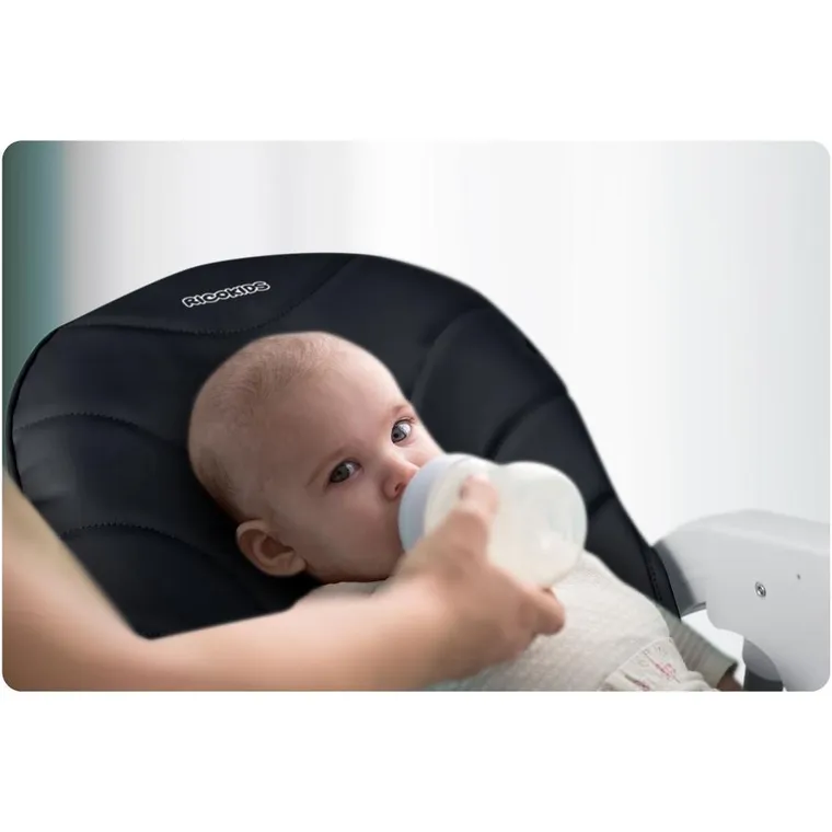 Ricokids, Tulo, krzesełko do karmienia, czarne