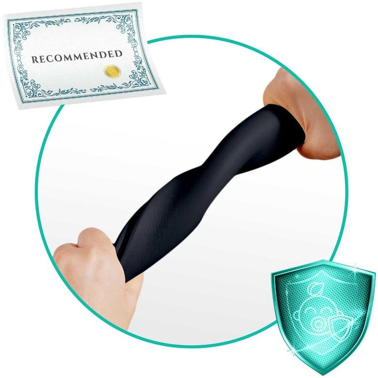 Ricokids, zabezpieczająca taśma piankowa, czarna, 6 m