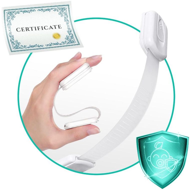 Ricokids, zabezpieczenie otwierania szafek, białe, 6 szt.