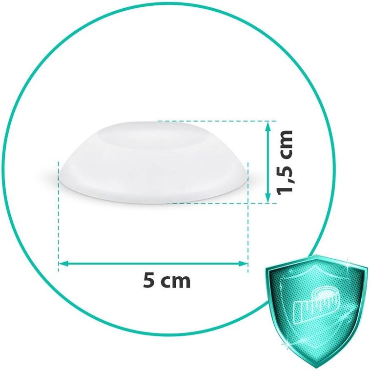 Ricokids, zabezpieczenie ściany, silikonowe, 6 szt.