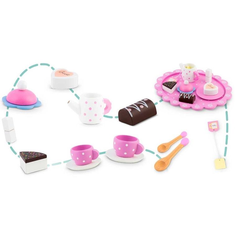 Ricokids, Zestaw do herbaty, zabawka drewniana