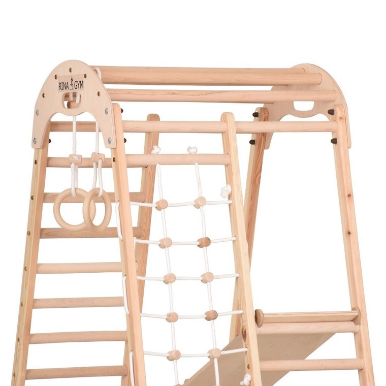 Rinagym, trójkąt gimnastyczny wspinaczkowy, naturalny