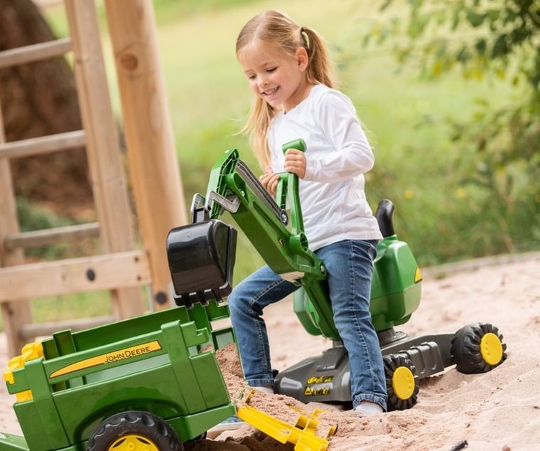 Rolly Toys, Rolly Digger, John Deere, koparka, 421022