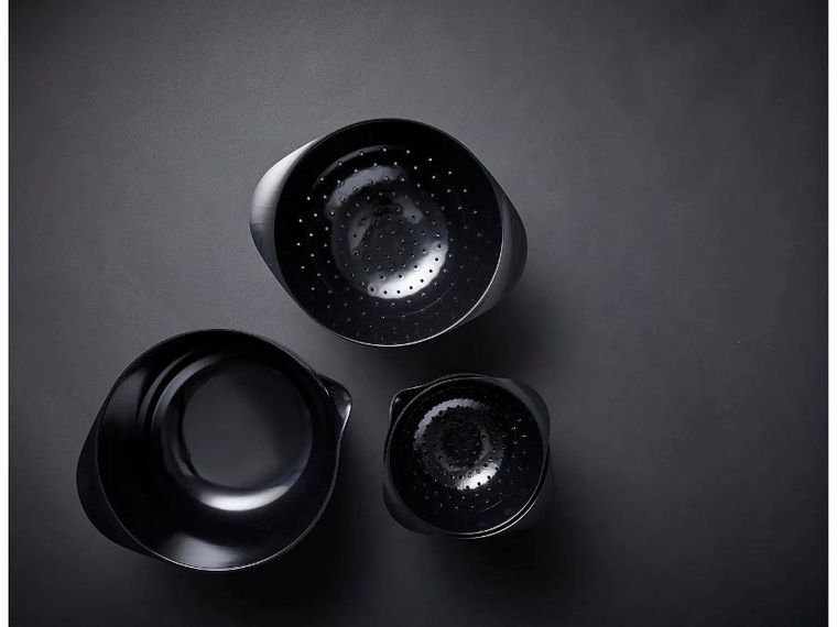 Rosti, Margrethe, durszlak, czarny, 4l, 23723