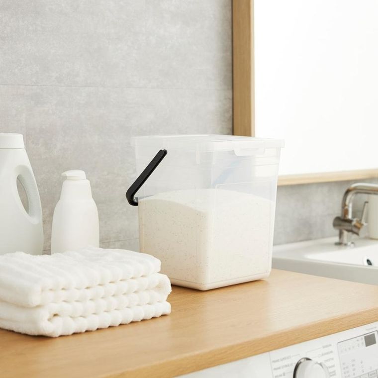 Rotho, pojemnik na detergenty, biały, 5 kg, 9l
