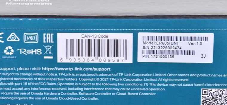 Router Tp-link Tl-er605