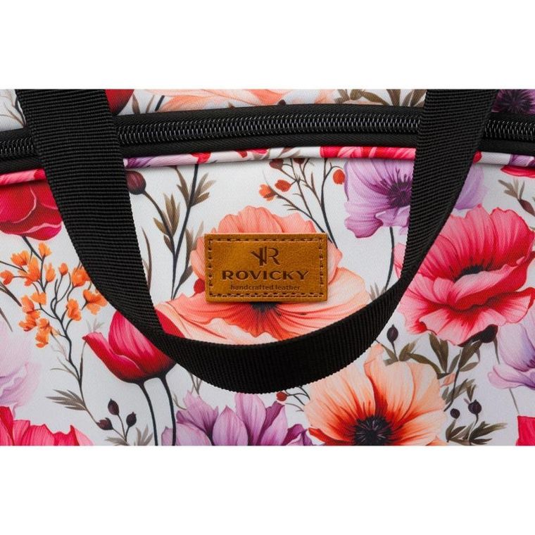 Rovicky, torba podróżna, rośliny, z portem USB