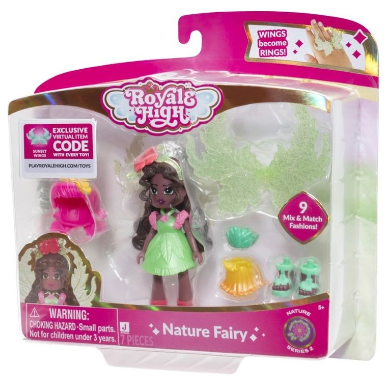 Royale High, Wróżka Natury, figurka z akcesoriami + kod